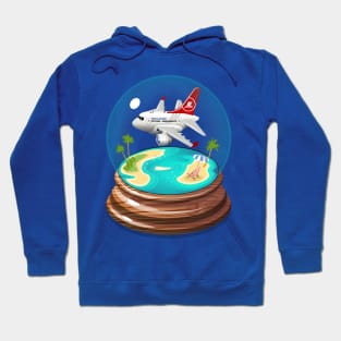 Cartoon Summer Cristal Ball Hoodie